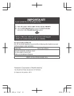 Preview for 28 page of Panasonic HomeHawk KX-HNC710 Installation Manual