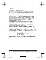 Предварительный просмотр 22 страницы Panasonic HomeHawk KX-HNC710 Installation Manuals
