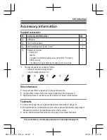 Preview for 3 page of Panasonic HomeHawk KX-HNC715C Installation Manual