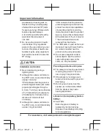 Preview for 6 page of Panasonic HomeHawk KX-HNC715C Installation Manual