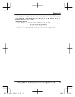 Preview for 23 page of Panasonic HomeHawk KX-HNC715C Installation Manual