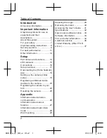 Preview for 2 page of Panasonic HomeHawk KX-HNC800 Installation Manual