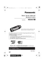 Preview for 1 page of Panasonic HX-A1 Owner'S Manual