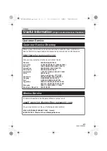 Предварительный просмотр 41 страницы Panasonic HX-A1 Owner'S Manual