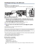 Preview for 14 page of Panasonic HX-A100 Owner'S Manual