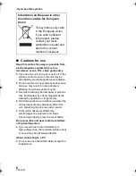 Preview for 6 page of Panasonic HX-A100D Basic Owner'S Manual