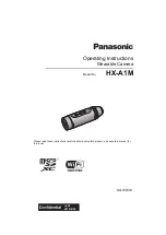 Preview for 1 page of Panasonic HX-A1M Operating Instructions Manual