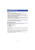 Preview for 19 page of Panasonic HX-A1M Operating Instructions Manual