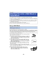 Preview for 22 page of Panasonic HX-A1M Operating Instructions Manual