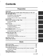 Предварительный просмотр 9 страницы Panasonic HX-DC2 Owner'S Manual