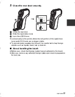 Предварительный просмотр 17 страницы Panasonic HX-DC2 Owner'S Manual