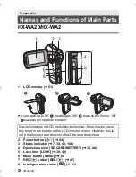 Предварительный просмотр 24 страницы Panasonic HX-DC2 Owner'S Manual