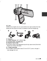 Предварительный просмотр 29 страницы Panasonic HX-DC2 Owner'S Manual