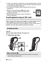 Предварительный просмотр 40 страницы Panasonic HX-DC2 Owner'S Manual