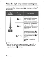 Предварительный просмотр 46 страницы Panasonic HX-DC2 Owner'S Manual