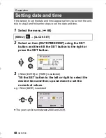 Предварительный просмотр 48 страницы Panasonic HX-DC2 Owner'S Manual