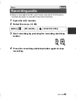 Предварительный просмотр 59 страницы Panasonic HX-DC2 Owner'S Manual