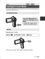 Предварительный просмотр 61 страницы Panasonic HX-DC2 Owner'S Manual