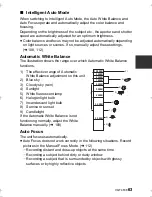 Предварительный просмотр 63 страницы Panasonic HX-DC2 Owner'S Manual