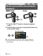 Предварительный просмотр 64 страницы Panasonic HX-DC2 Owner'S Manual