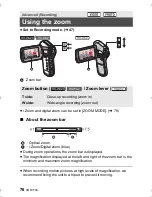 Предварительный просмотр 76 страницы Panasonic HX-DC2 Owner'S Manual