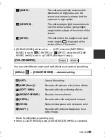 Предварительный просмотр 99 страницы Panasonic HX-DC2 Owner'S Manual