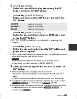 Предварительный просмотр 119 страницы Panasonic HX-DC2 Owner'S Manual