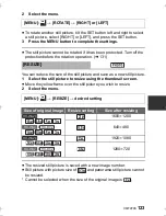 Предварительный просмотр 123 страницы Panasonic HX-DC2 Owner'S Manual