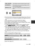 Предварительный просмотр 127 страницы Panasonic HX-DC2 Owner'S Manual