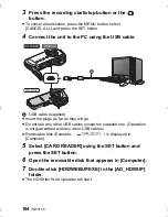 Предварительный просмотр 164 страницы Panasonic HX-DC2 Owner'S Manual