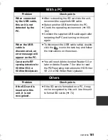 Предварительный просмотр 181 страницы Panasonic HX-DC2 Owner'S Manual