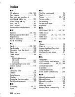 Предварительный просмотр 210 страницы Panasonic HX-DC2 Owner'S Manual