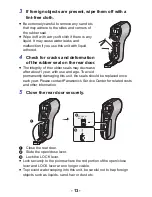 Preview for 13 page of Panasonic HX-WA03W Owner'S Manual