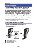 Preview for 22 page of Panasonic HX-WA03W Owner'S Manual