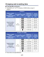 Preview for 27 page of Panasonic HX-WA03W Owner'S Manual