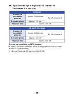 Preview for 29 page of Panasonic HX-WA03W Owner'S Manual