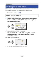 Preview for 39 page of Panasonic HX-WA03W Owner'S Manual