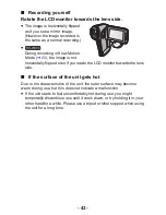 Preview for 43 page of Panasonic HX-WA03W Owner'S Manual