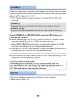 Preview for 68 page of Panasonic HX-WA03W Owner'S Manual