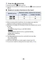 Preview for 88 page of Panasonic HX-WA03W Owner'S Manual