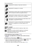 Preview for 95 page of Panasonic HX-WA03W Owner'S Manual