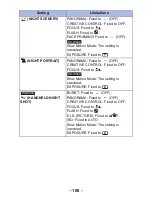 Preview for 100 page of Panasonic HX-WA03W Owner'S Manual