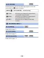 Preview for 105 page of Panasonic HX-WA03W Owner'S Manual