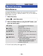 Preview for 115 page of Panasonic HX-WA03W Owner'S Manual