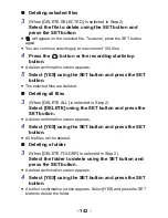 Preview for 142 page of Panasonic HX-WA03W Owner'S Manual