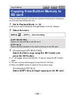 Preview for 151 page of Panasonic HX-WA03W Owner'S Manual