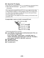 Preview for 203 page of Panasonic HX-WA03W Owner'S Manual