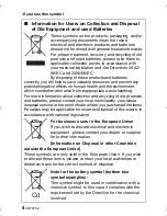 Preview for 4 page of Panasonic HX-WA20 Basic Operating Instructions Manual