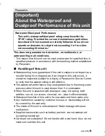 Preview for 9 page of Panasonic HX-WA20 Basic Operating Instructions Manual