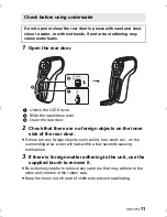 Предварительный просмотр 11 страницы Panasonic HX-WA20 Basic Operating Instructions Manual